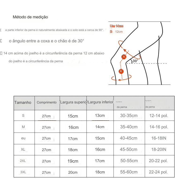 Joelheira de Compressão Ortopédica